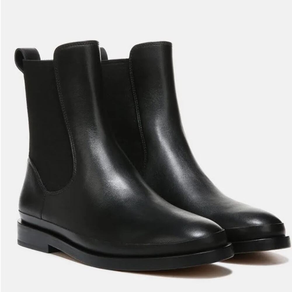 Vince Cecyl Black Women's Chelsea Leather Boot Women's size 9